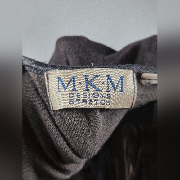 Vintage MKM Velour Whimsigoth Witchy Bell Sleeve Corset Top, XL - Picture 4 of 4